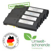  4 Toner von tintenalarm.de ersetzt Dell 593-11119, 593-11122, 593-11121, 593-11120 