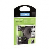  Original Dymo S0718040 16957 DirectLabel-Etiketten Nylonband schwarz auf weiss 