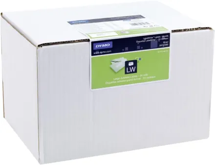 Original Dymo S0722390 13187 DirectLabel-Etiketten weiss