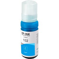 Tintenflasche von tintenalarm.de ersetzt Epson C13T03R240 102 cyan (ca. 6.000 Seiten)