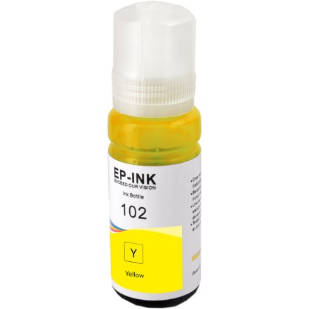 Tintenflasche von tintenalarm.de ersetzt Epson C13T03R440 102 gelb (ca. 6.000 Seiten)
