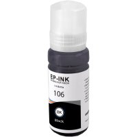 Tintenflasche von tintenalarm.de ersetzt Epson C13T00R140 106 Tintenflasche schwarz foto (ca. 5.000 Seiten)