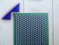 Ecken-Tool Ecken-Lineal 1 mm - Buchbindewerkzeug Eckentool