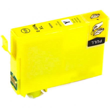 Druckerpatrone von tintenalarm.de ersetzt Epson 604XL C13T10H44010 gelb (ca. 700 Seiten)