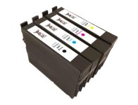 4 Druckerpatronen von tintenalarm.de ersetzt die Epson Tinte T0445, C13T04454010