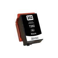XL Druckerpatrone von tintenalarm.de ersetzt Epson 202XL, C13T02G14010 schwarz (Text) (ca. 550 Seiten)