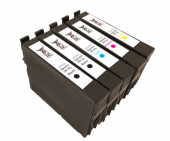  5 XL Druckerpatronen von tintenalarm.de ersetzt Epson 2x T2991, T2992, T2993, T2994 - 29XL 