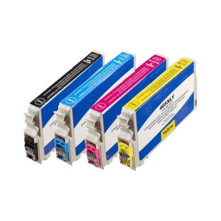 4 XL Druckerpatronen von tintenalarm.de ersetzt Epson 405XL - C13T05H64010