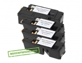  4 Toner von tintenalarm.de ersetzt Epson C13S050611, C13S050612, C13S050613, C13S050614 