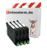  4 XL Druckerpatronen von tintenalarm.de ersetzt Epson T0615, C13T06154010 