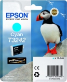  Original Epson C13T32424010 T3242 Tintenpatrone cyan (ca. 980 Seiten) 