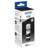  Original Epson C13T09C14A 108 Tintenflasche schwarz (ca. 70 ml) 