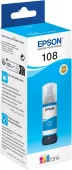  Original Epson C13T09C24A 108 Tintenflasche cyan (ca. 70 ml) 