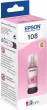  Original Epson C13T09C64A 108 Tintenflasche magenta hell (ca. 70 ml) 