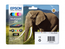  Original Epson C13T24284011 24 Tintenpatrone MultiPack Bk,C,M,Y,LC,LM (ca. 360 Seiten) 