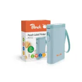  Peach Etikettendrucker Labeldrucker blau PE110-bl 