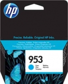  Original HP 953, F6U12AE Tintenpatrone cyan (ca. 630 Seiten) 