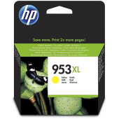 Original HP 953XL, F6U18AE Tintenpatrone gelb High-Capacity (ca. 1.450 Seiten) 