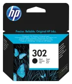  Original HP 302, F6U66AE Tintenpatrone schwarz (ca. 170 Seiten) 