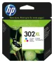  Original HP 302XL, F6U67AE Tintenpatrone color High-Capacity (ca. 300 Seiten) 