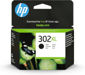  Original HP 302XL, F6U68AE Tintenpatrone schwarz High-Capacity (ca. 430 Seiten) 