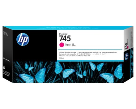 Original HP 745, F9K01A Tintenpatrone magenta (ca. 300 ml)