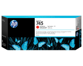  Original HP 745, F9K06A Tintenpatrone rot chromatic (ca. 300 ml) 