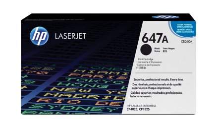 Original HP CE260A 647A Toner schwarz (ca. 8.500 Seiten)