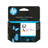  Original HP 62, C2P06AE Tintenpatrone color (ca. 165 Seiten) 
