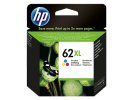 Original HP 62XL, C2P07AE Tintenpatrone color High-Capacity (ca. 415 Seiten) 