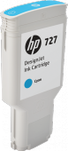  Original HP 727, F9J76A Tintenpatrone cyan (ca. 300 ml) 