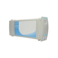 Druckerpatrone von tintenalarm.de ersetzt HP 771, CE042A cyan hell