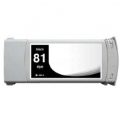  Druckerpatrone von tintenalarm.de ersetzt HP 81, C4930A schwarz 
