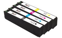 4 Druckerpatronen von tintenalarm.de ersetzt HP 913A - L0R95AE, F6T77AE, F6T78AE, F6T79AE