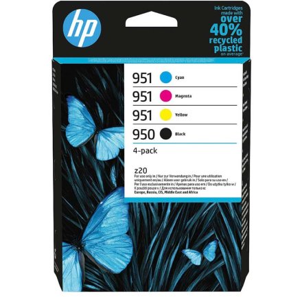 Original HP 950/951, 6ZC65AE Tintenpatrone MultiPack schwarz, cyan, magenta, gelb