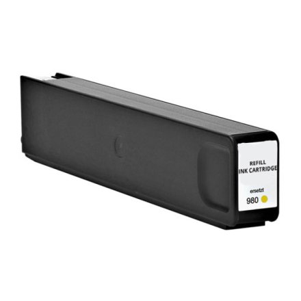 Druckerpatrone von tintenalarm.de ersetzt HP 980, D8J09A gelb (ca. 6.600 Seiten)