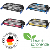  4 Toner von tintenalarm.de ersetzt HP CB400A, CB401A, CB402A, CB403A 