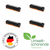  4 Toner von tintenalarm.de ersetzt HP CB540A-43A 125A und Canon 716 