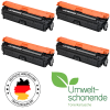  4 Toner von tintenalarm.de ersetzt HP CE270A, CE271A, CE272A, CE273A 