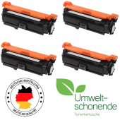  4 Toner von tintenalarm.de ersetzt HP CE264X, CF031A, CF032A, CF033A 