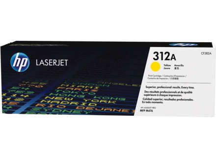Original HP 312A CF 382 A Toner gelb (ca. 2.700 Seiten)