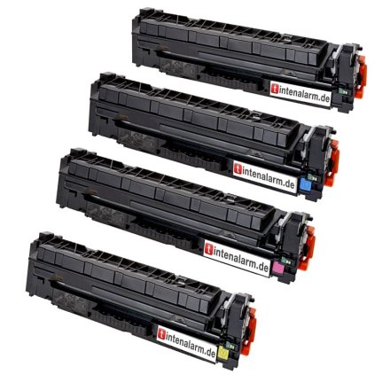 4 Toner von tintenalarm.de ersetzt HP CF410A, CF411A, CF412A, CF413A