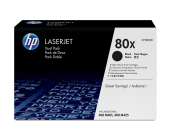  Original HP 80X CF 280 XD Toner schwarz High-Capacity Doppelpack (ca. 6.900 Seiten) 