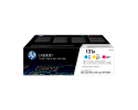  Original HP 131A U0SL1AM Toner Rainbow-Kit (c,m,y) (ca. 1.800 Seiten) 