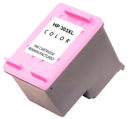 XL Druckerpatrone von tintenalarm.de ersetzt HP 303XL, T6N03AE color (ca. 415 Seiten)