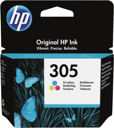 Original HP 305, 3YM60AE Tintenpatrone color (ca. 100 Seiten)