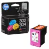  Original HP 302/304, B7RT6AE Tintenpatrone color (ca. 100 Seiten) 