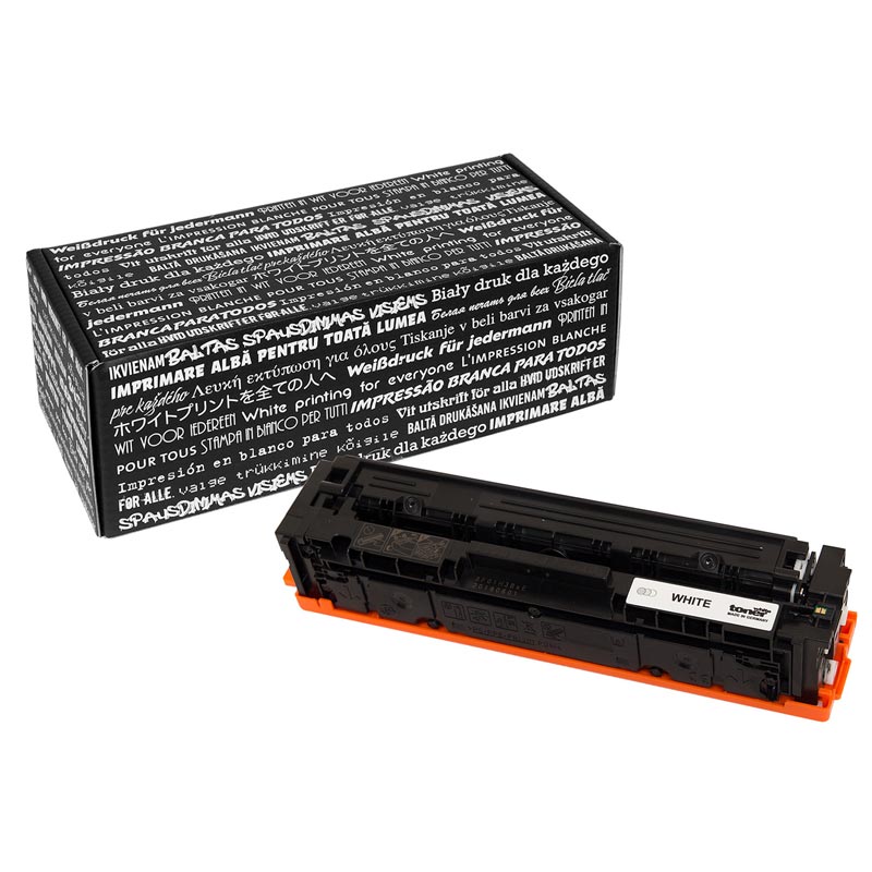 Creative White Toner von tintenalarm ersetzt HP CF400A 201A weiss ca. 1.500 Seiten