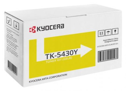 Original Kyocera TK-5430Y 1T0C0AANL1 Toner gelb (ca. 1.250 Seiten)