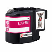  Druckerpatrone von tintenalarm.de ersetzt Brother LC-22EM magenta (ca. 1.200 Seiten) 